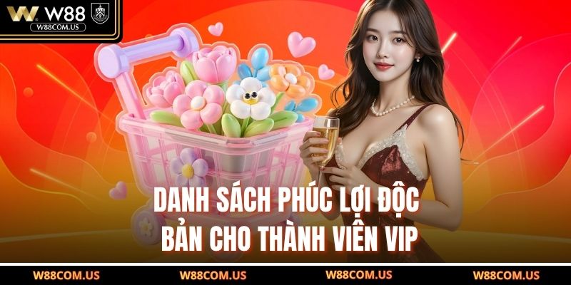 Danh sách phúc lợi độc bản cho thành viên VIP
