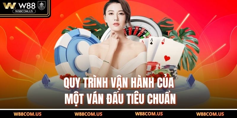 Quy trình vận hành của một ván đấu tiêu chuẩn